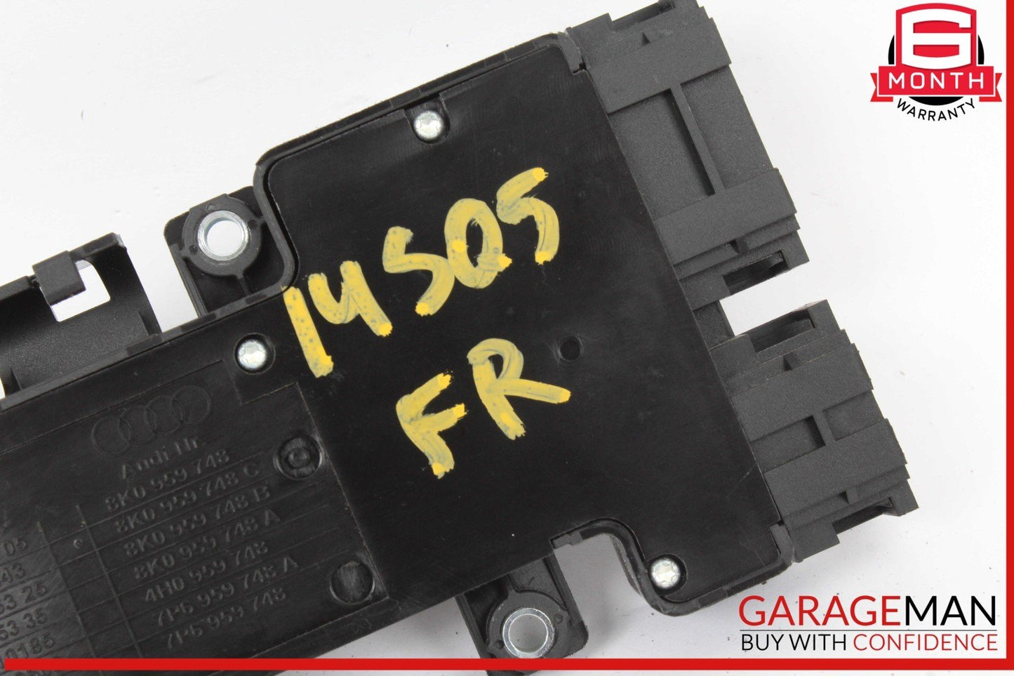 14-18 Audi SQ5 Q3 Front Right Side Seat Adjustment Switch 8K0959748 OEM