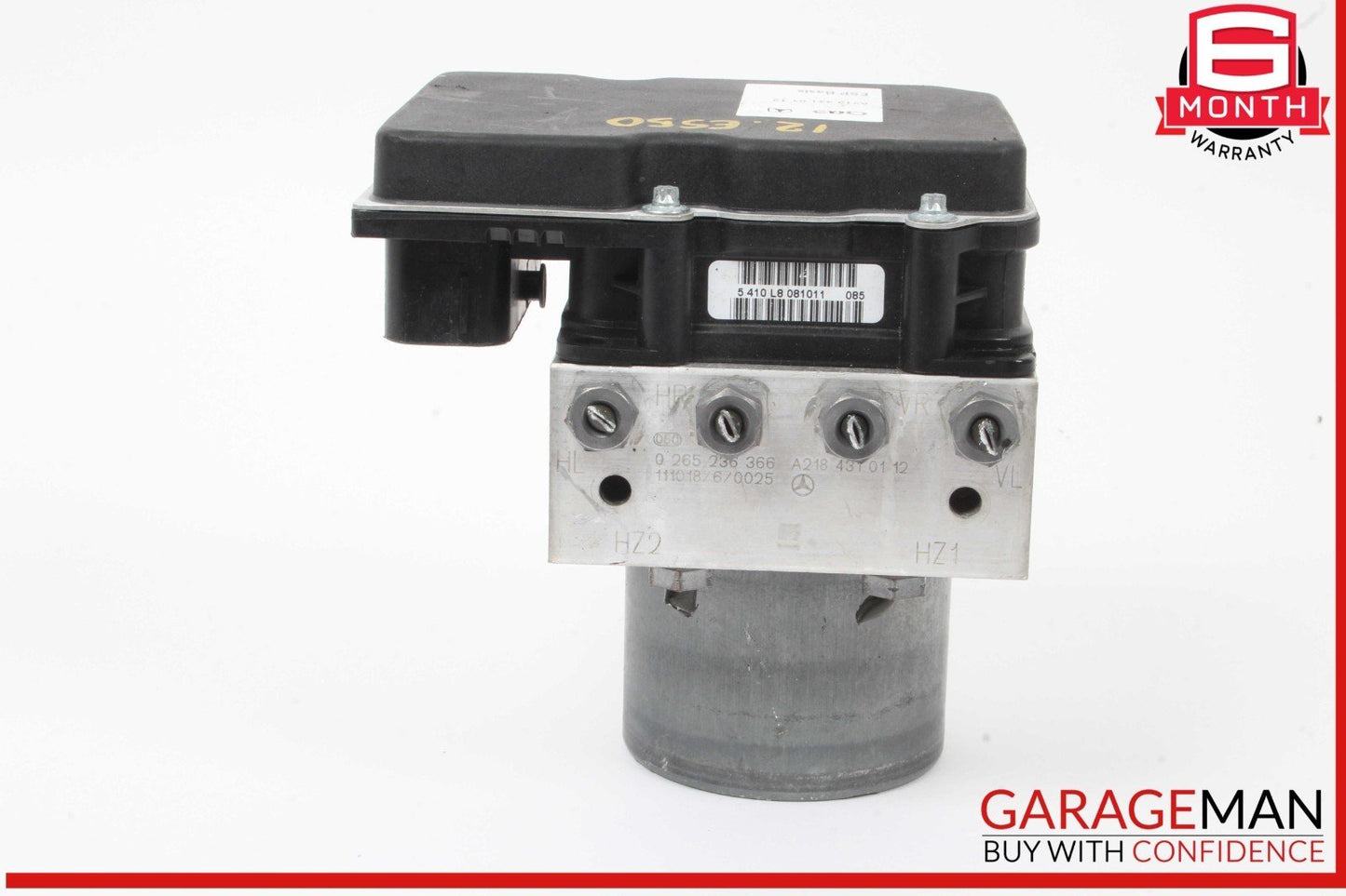 10-14 Mercedes W207 E550 CLS550 ABS Anti Lock Pump Brake Module 2124312012 OEM