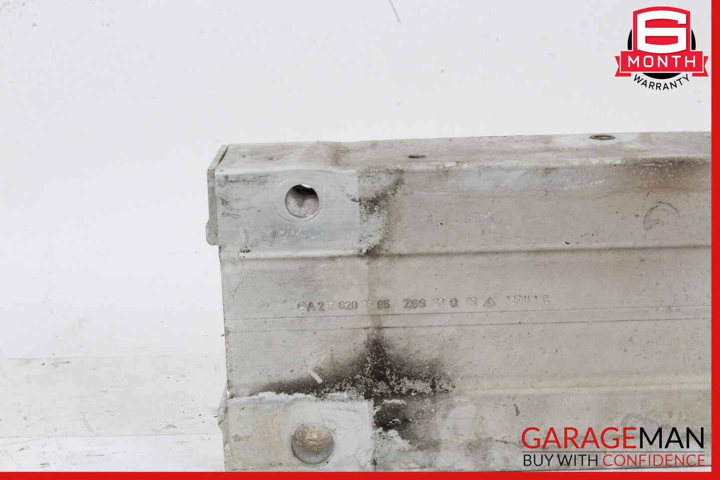 10-18 Mercedes W212 E350 Front Left Absorber Bumper Reinforcement Bracket OEM
