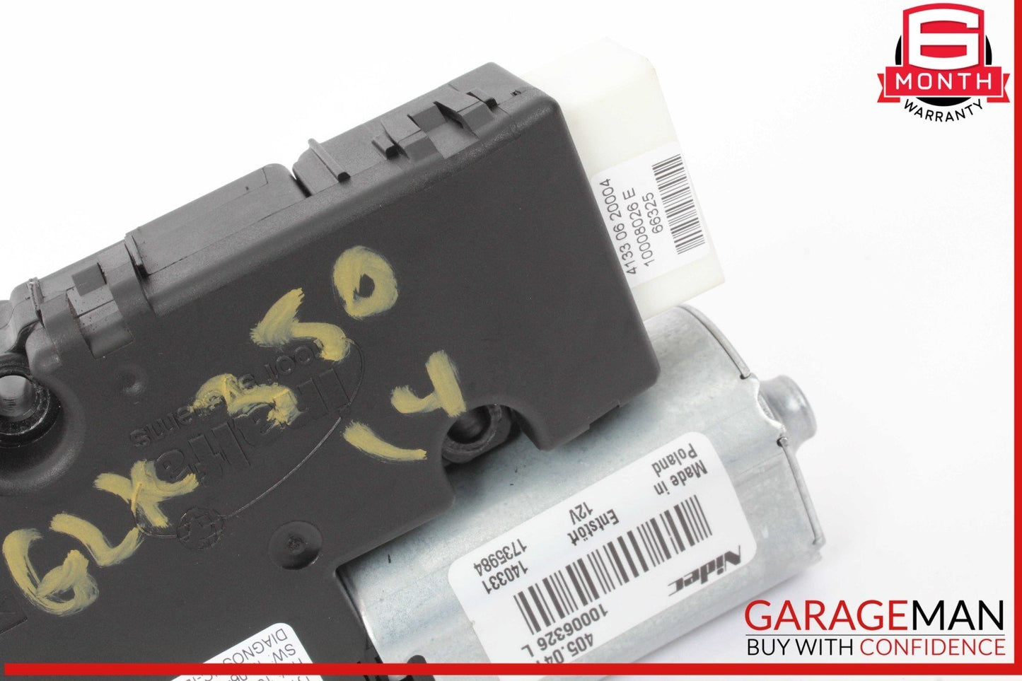 08-15 Mercedes X204 GLK350 Panoramic Sunroof Sun Roof Motor Unit 2049005310 OEM