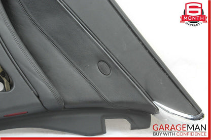 06-11 Mercedes W219 CLS500 Rear Right Interior Door Trim Panel Cover Black