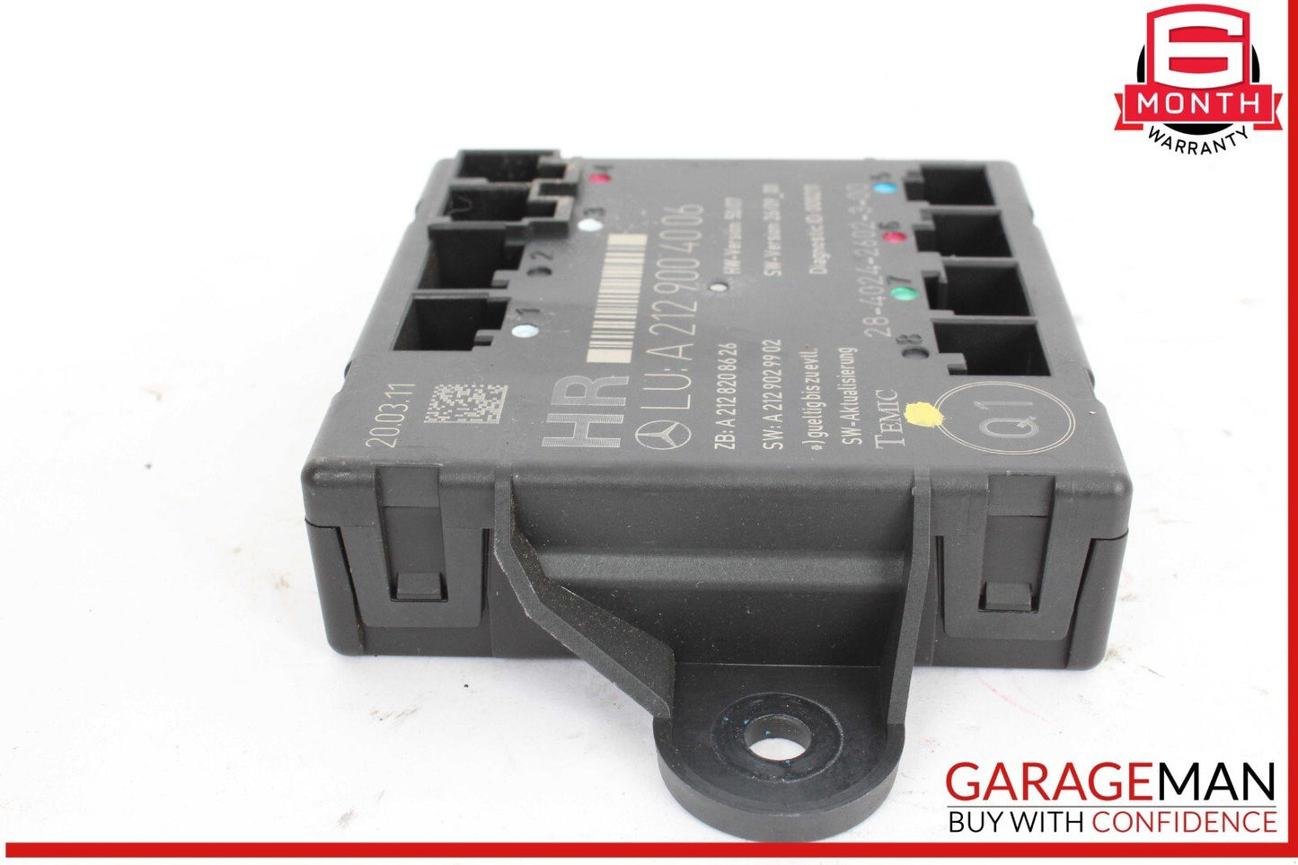 08-14 Mercedes W204 C300 C250 Rear Right Passenger Side Door Control Module OEM