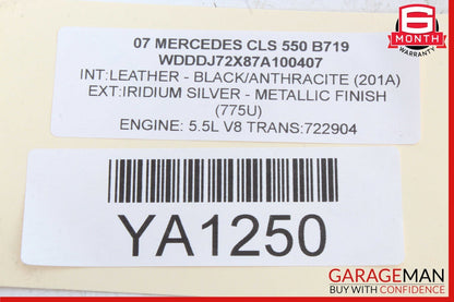 06-13 Mercedes W219 CLS550 E350 R350 TPMS Tire Pressure Control Module Unit