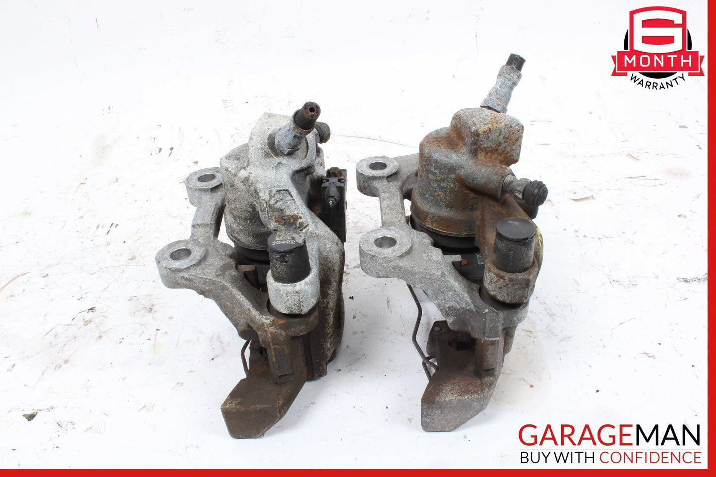 10-15 Mercedes X204 GLK250 Rear Brake Calipers Left and Right Set OEM