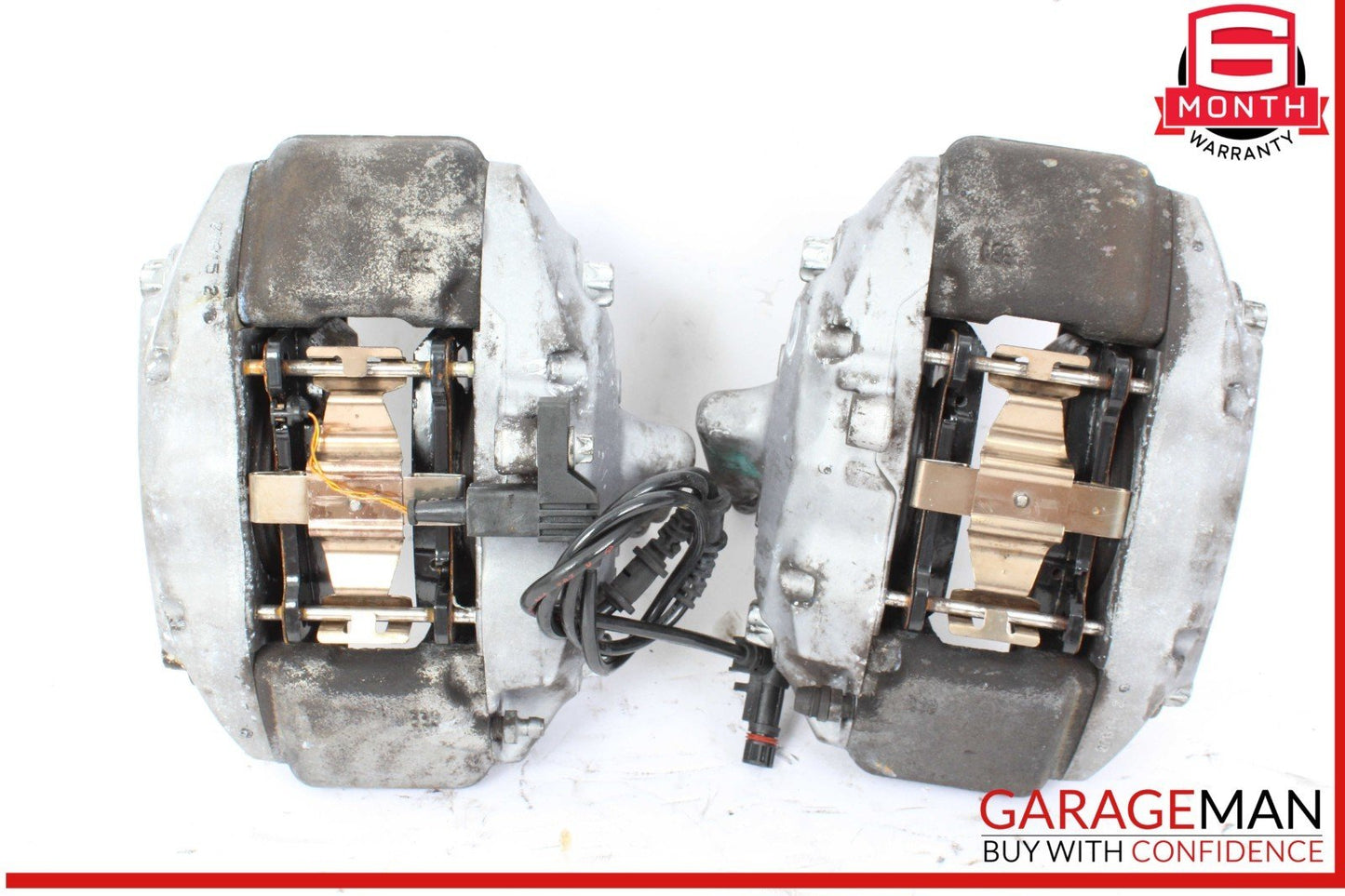 02-09 Mercedes W209 CLK350 Front Right & Left Brake Caliper Calipers Set OEM
