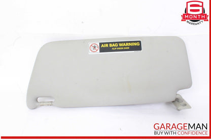 01-07 Mercedes W209 CLK500 Front Right Side Sun Visor Sunvisor Gray 2038170320