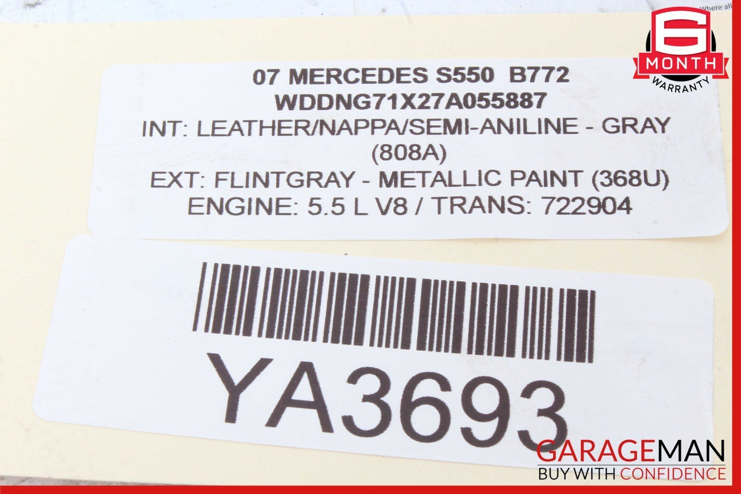 07-14 Mercedes W221 S550 CL550 S400 Voice Language Communication Control Module