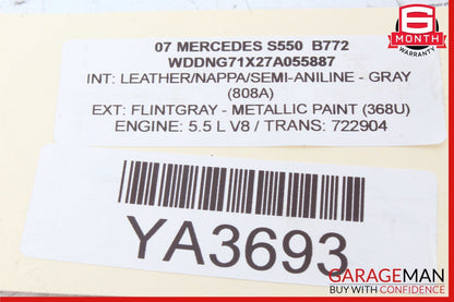 07-14 Mercedes W221 S550 CL550 S400 Voice Language Communication Control Module
