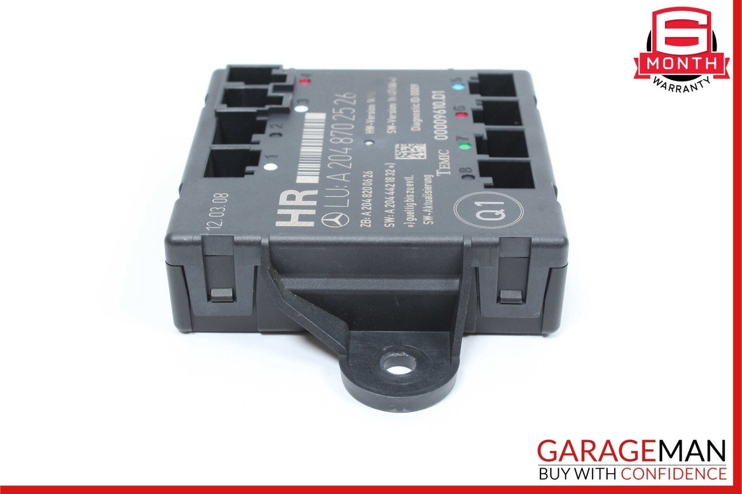 08-18 Mercedes W204 C300 GLK350 C250 Rear Right Side Door Control Module OEM