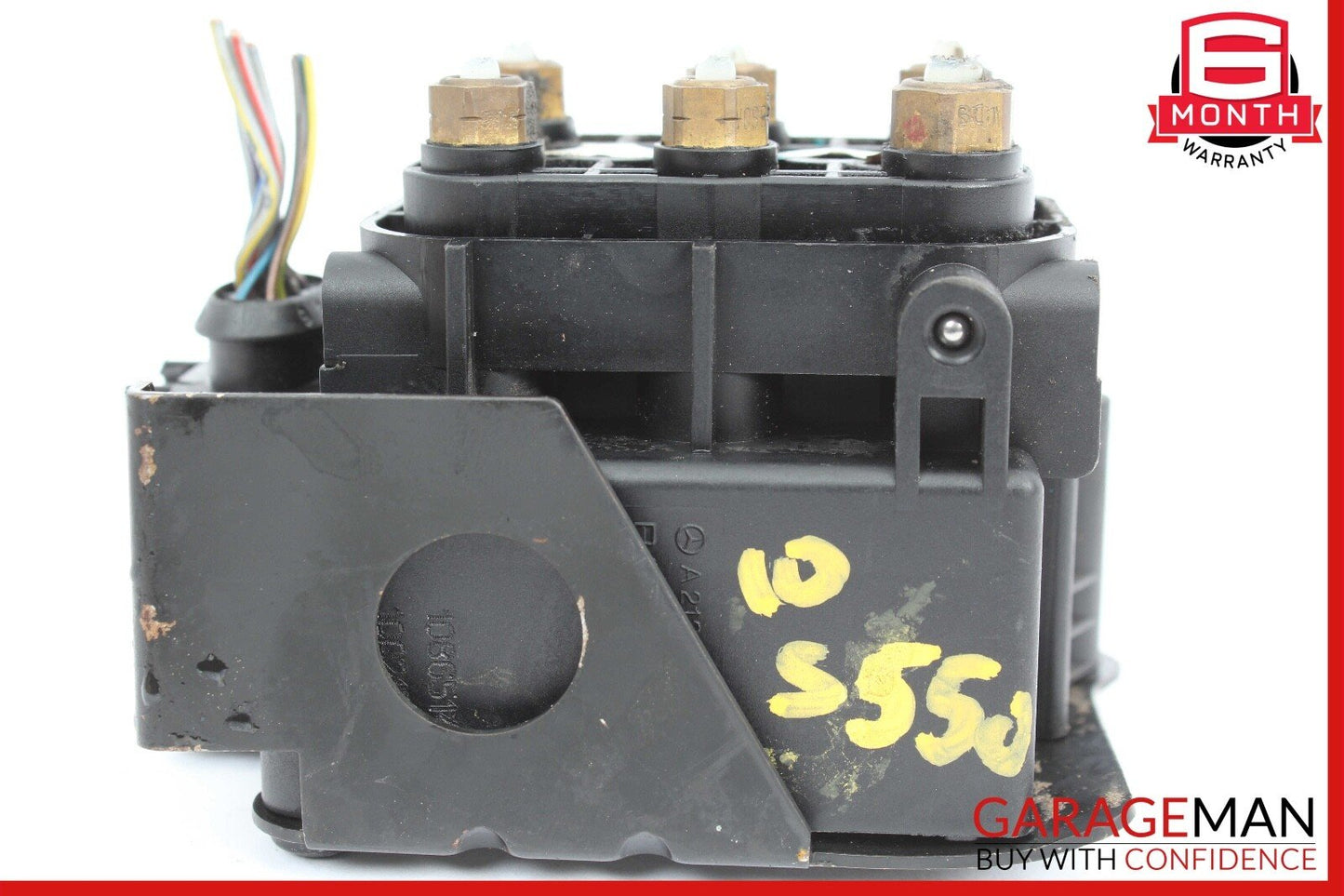 07-14 Mercedes W221 S550 HYBRID Air Suspension Supply Valve Block Module OEM