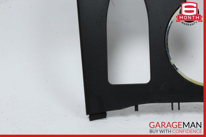 08-14 Mercedes W204 C300 E550 Center Console Cup Holder Bezel Trim Cover OEM