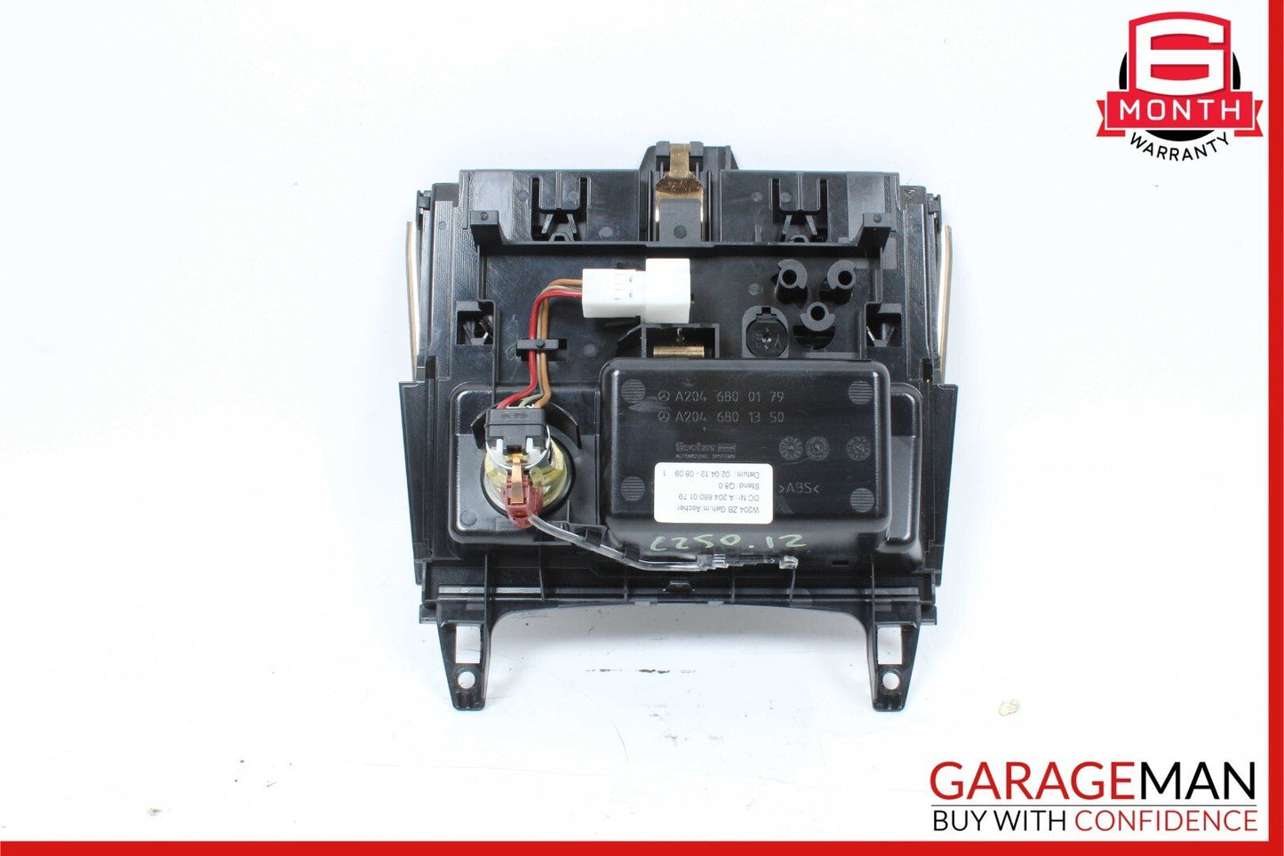 08-14 Mercedes W204 C250 Center Console Ashtray Ash Tray Lighter Compartment