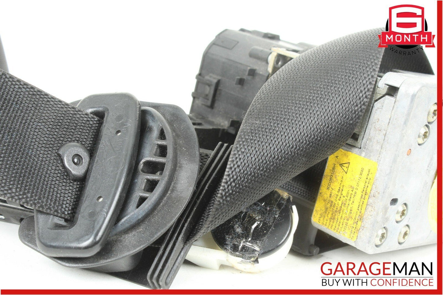 00-02 Mercedes W220 S55 Front Right Seat Belt Seatbelt Retractor Black OEM