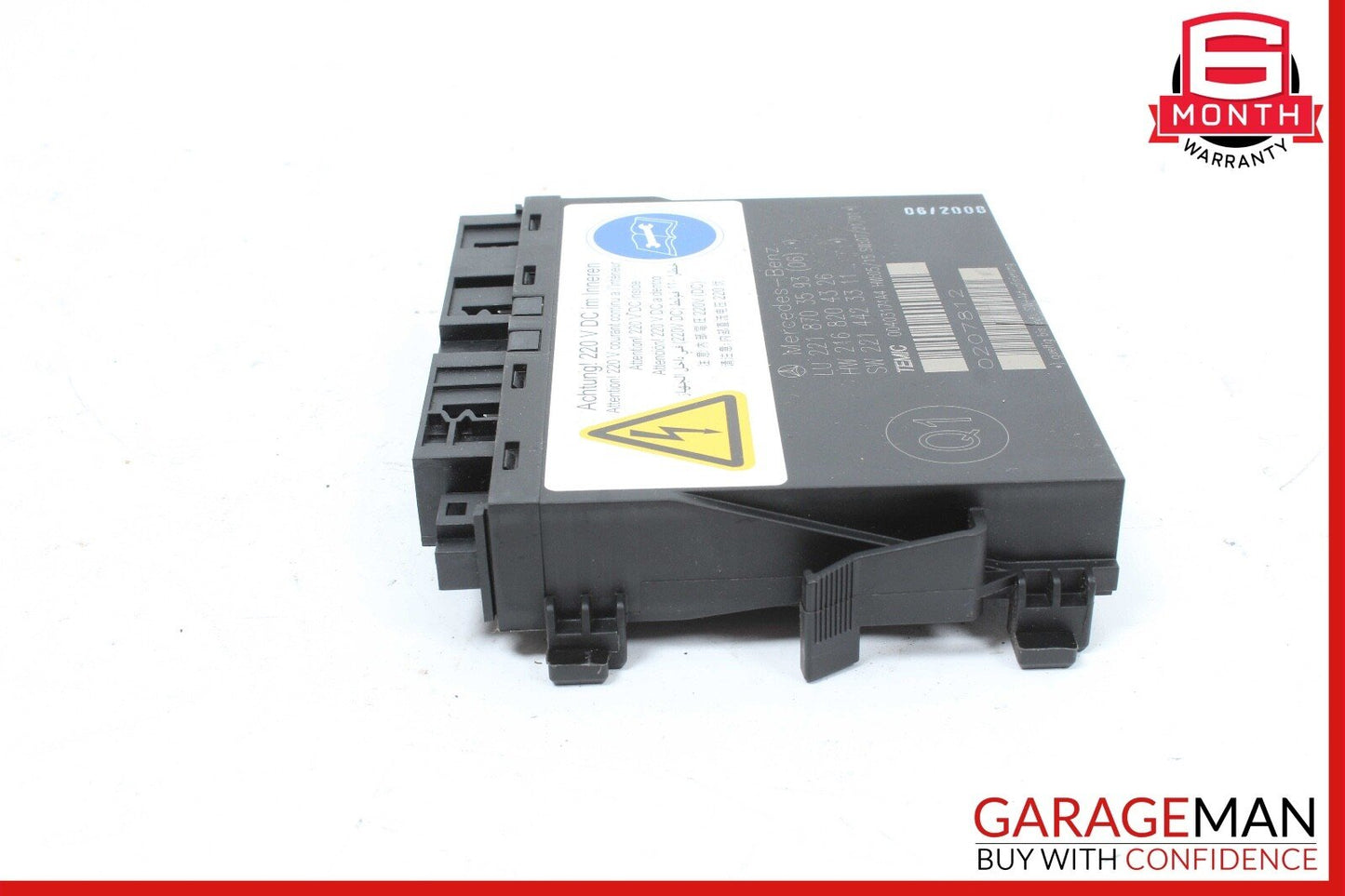 07-10 Mercedes W221 S550 CL550 Front Left / Right Seat Contour Controller Module