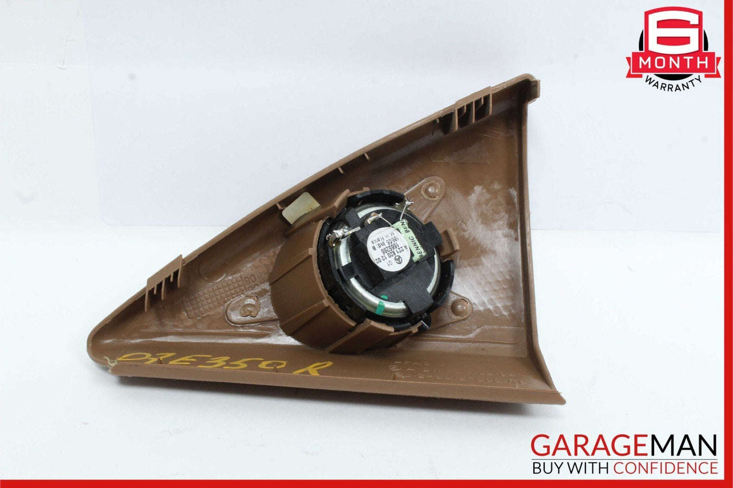 03-09 Mercedes W211 E500 E350 E550 Front Right Side Tweeter Speaker Cover Brown