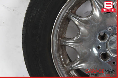 90-02 Mercedes R129 SL320 SL500 SL600 8 x 16 R16 Wheel Tire Rim Chrome OEM