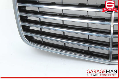 07-09 Mercedes W211 E350 E500 Front Center Bumper Grill Grille Trim Cover Panel