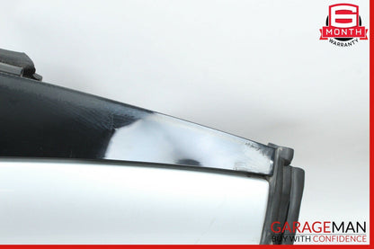 05-11 Mercedes R171 SLK350 Rear Right Side Window Roof C Pillar Panel Silver OEM