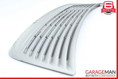 99-05 Porsche Carrera 911 Rear Trunk Deck Lid Grille Spoiler Silver OEM