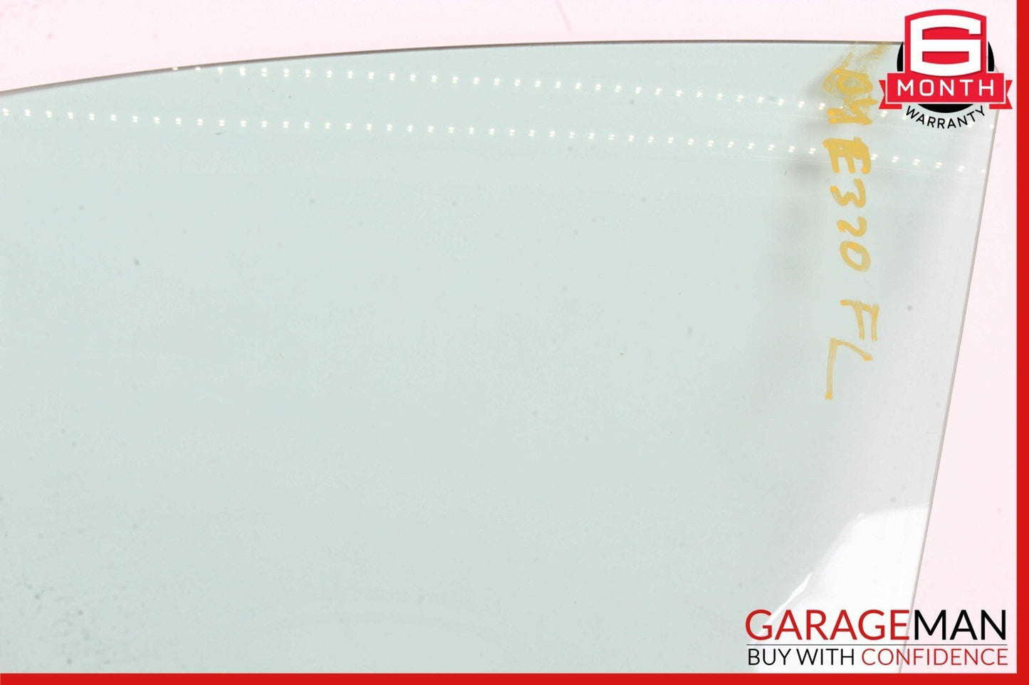 03-09 Mercedes W211 E320 Front Left Driver Door Window Auto Glass OEM