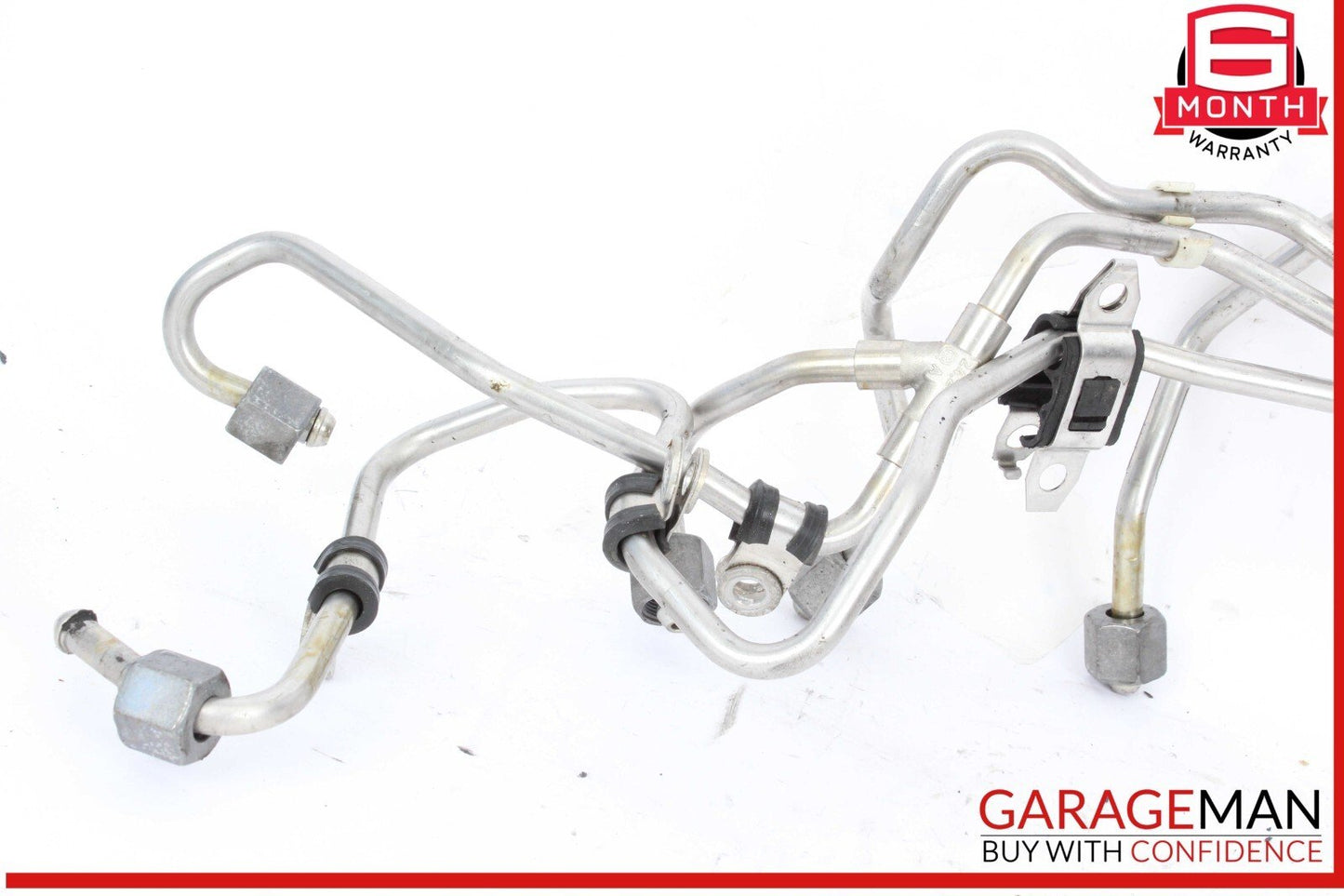 11-20 Mercedes X166 GL450 4MATIC S550 High Pressure Fuel Pump Line Set OEM