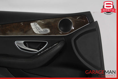 15-16 Mercedes W205 C300 C350e Front Left Side Interior Door Panel Trim Assy