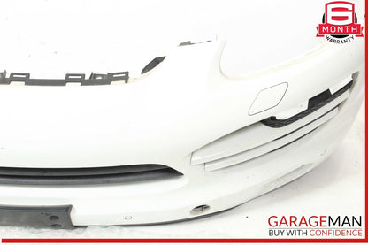 11-14 Porsche Cayenne 958 Front Bumper Cover Assembly White OEM