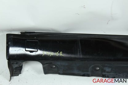 00-06 Mercedes W220 S430 Right Passenger Side Rocker Skirt Moulding Panel Black