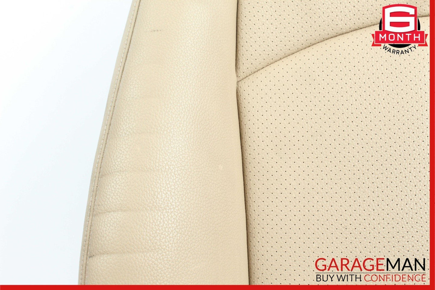 07-09 Mercedes W211 E350 Front Left / Right Top Upper Seat Cushion Cover Brown