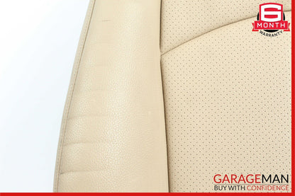07-09 Mercedes W211 E350 Front Left / Right Top Upper Seat Cushion Cover Brown