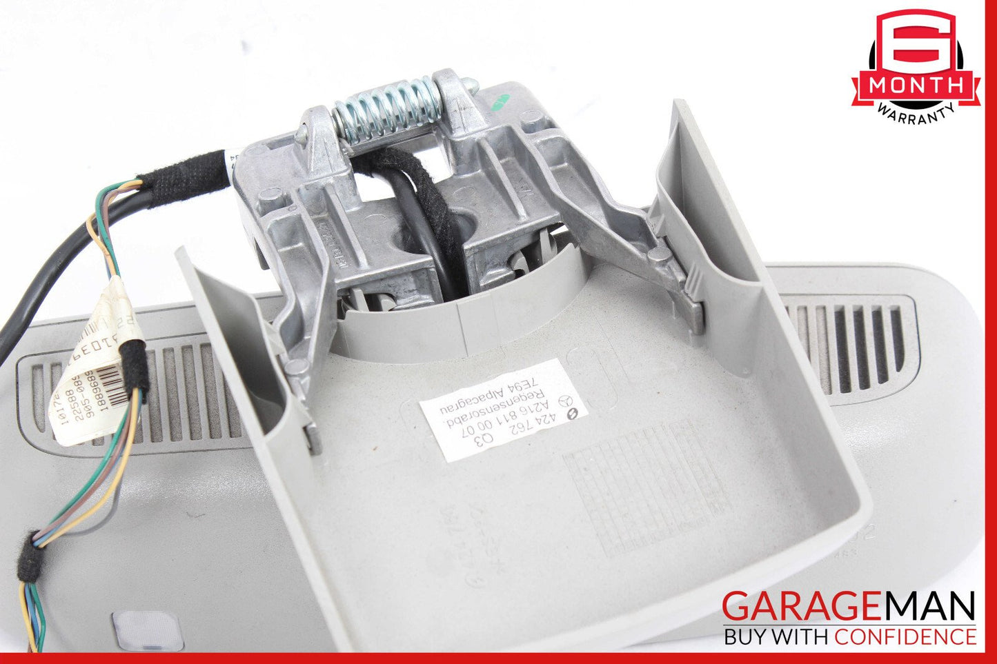 07-10 Mercedes W216 CL550 CL600 CL63 AMG Interior Rear View Mirror Gray OEM
