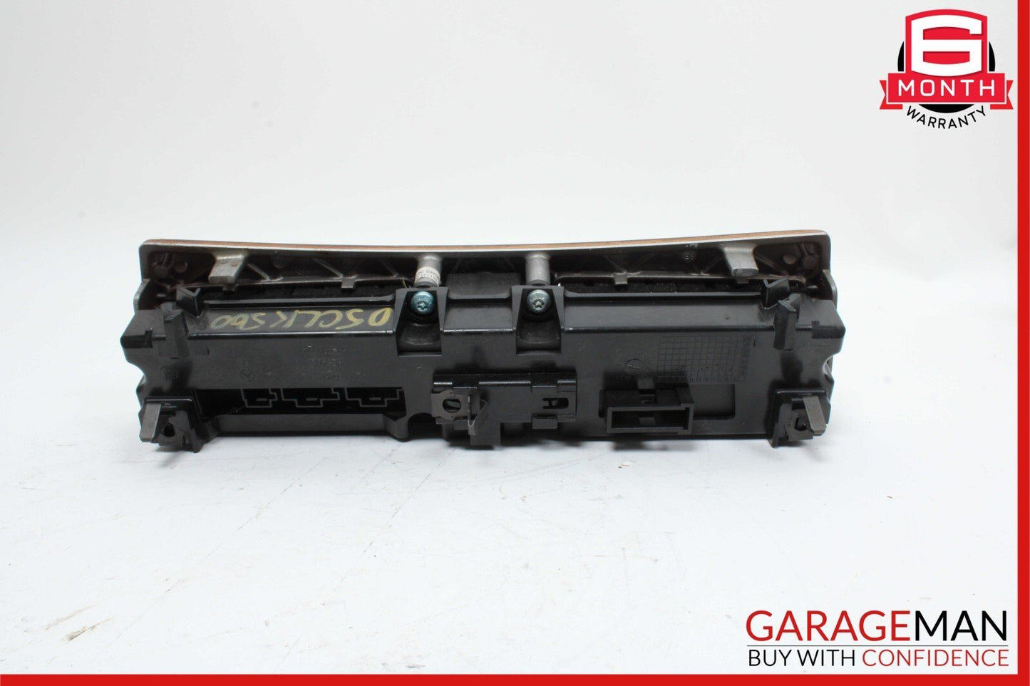 05-09 Mercedes W209 CLK500 CLK350 Center Dashboard Control Switch Control Wood