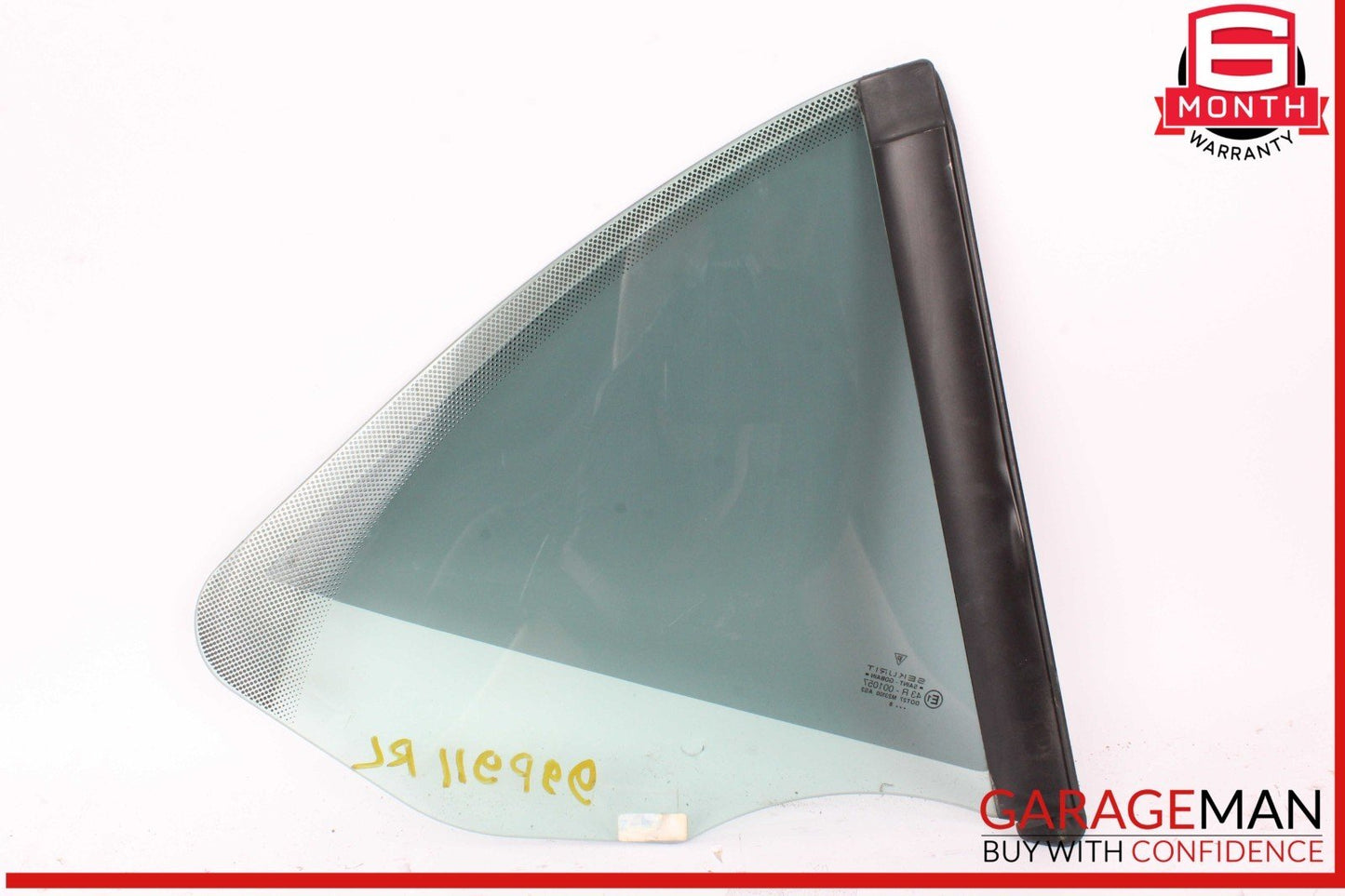 99-05 Porsche 911 996 Rear Left Driver Side Quarter Window Glass OEM