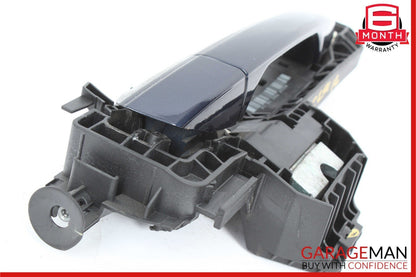 12-14 Mercedes W204 C300 C250 Sedan Right Passenger Exterior Door Handle Blue