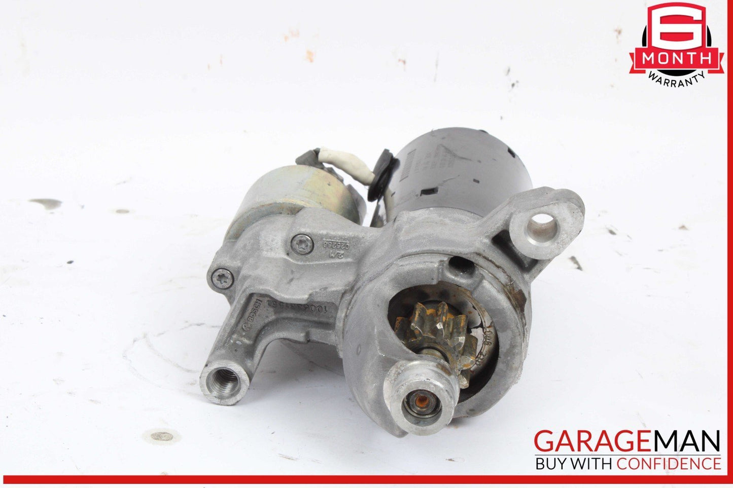 08-12 Audi S5 4.2L Engine Starter Motor Bosch VW AG 079911021D OEM
