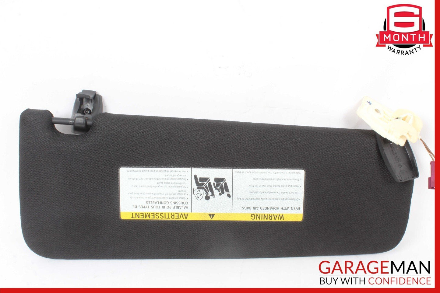 11-16 BMW 550i 535i 528i Left Passenger Side Sun Visor