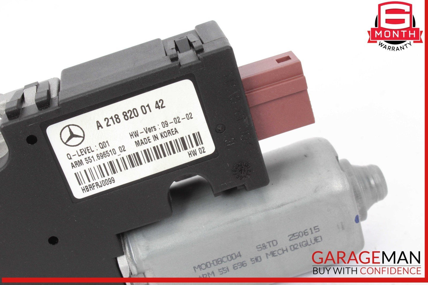 12-18 Mercedes W212 E350 CLS550 Sedan Sunroof Sun Roof Motor 2188200142 OEM