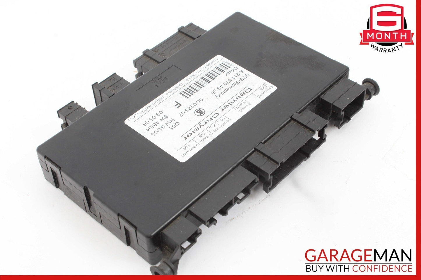 03-12 Mercedes SLK280 E350 CLS550 E320 ML500 Front Left Side Seat Control Module