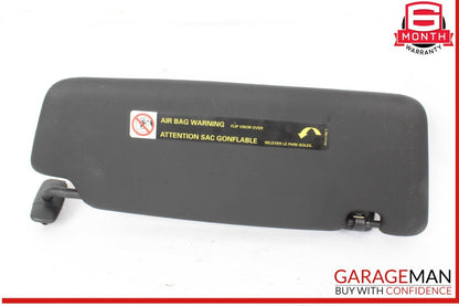 09-17 Audi S4 Q5 Front Left Driver Side Sun Visor Sunvisor Black 8E0010192T OEM