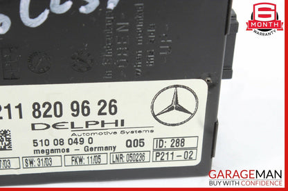 03-11 Mercedes CLS500 E350 Anti Theft Security Alarm Control Controller Module