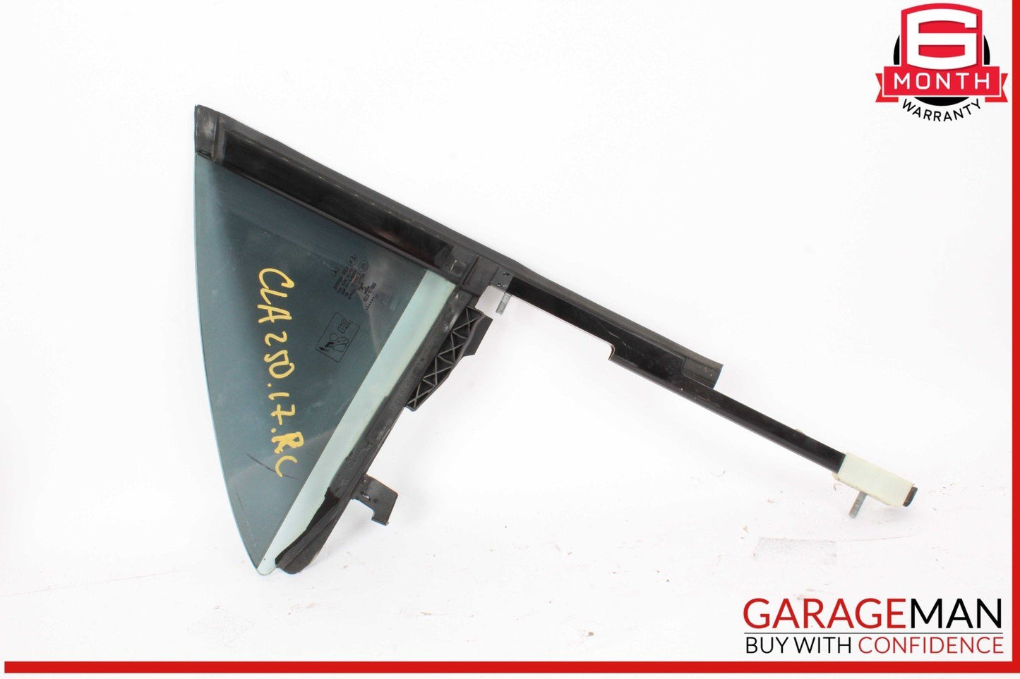 14-19 Mercedes W117 CLA250 Rear Left Driver Side Quarter Window Glass OEM