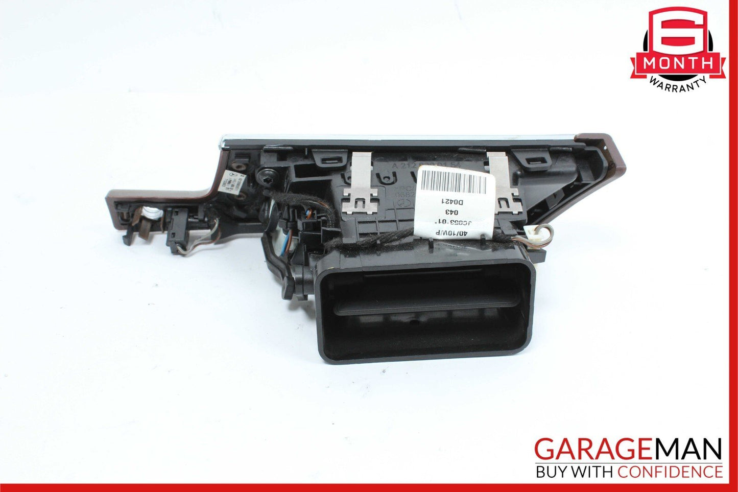 10-13 Mercedes W212 E250 E350 Front Left Side Dash A/C Air Vent Trim Assembly
