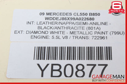 07-14 Mercedes W216 CL550 CL63 AMG Front Left Driver Seat Control Module OEM