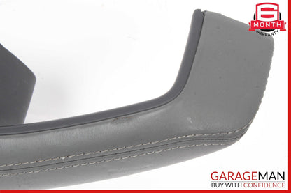 19-22 AUDI Q8 LEFT SIDE ARMREST LEATHER BLACK 4M8867363B