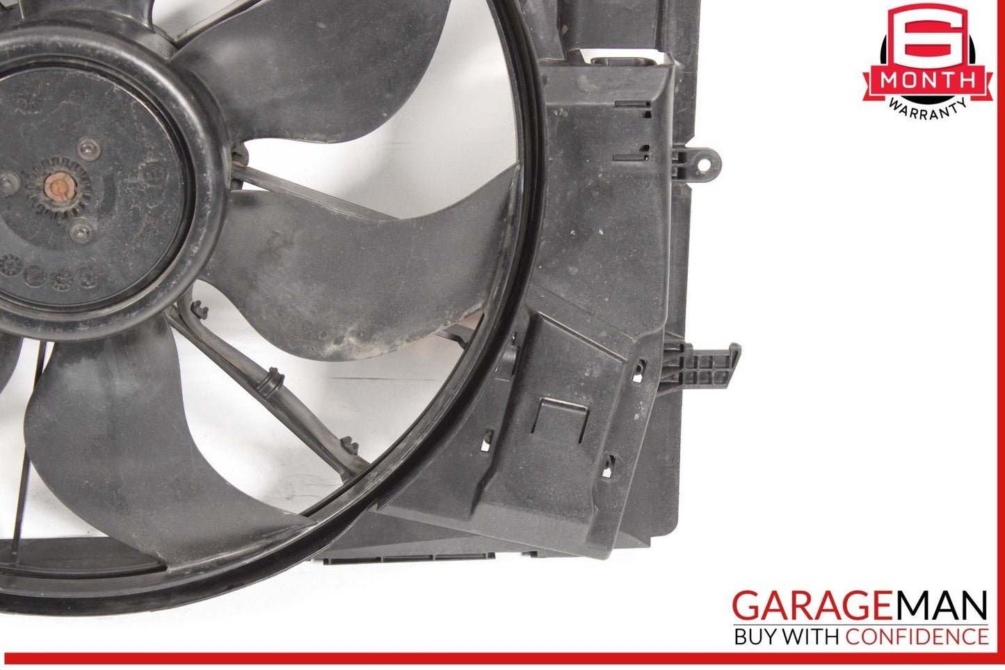 08-15 Mercedes X204 GLK350 Engine Cooling Radiator Fan Shroud Motor Assy OEM
