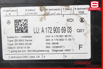 08-18 Mercedes W204 C250 SLK300 Front Left Side Seat Control Module Unit OEM