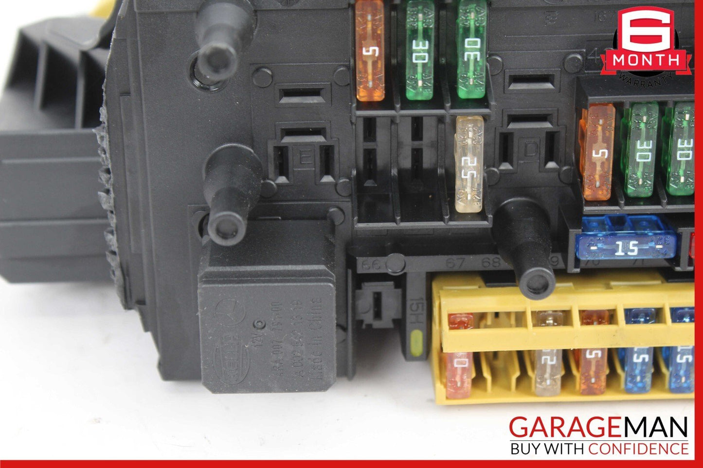 10-18 Mercedes W212 E400 Rear Fuse Relay Box SAM Signal Acquisition Assembly OEM