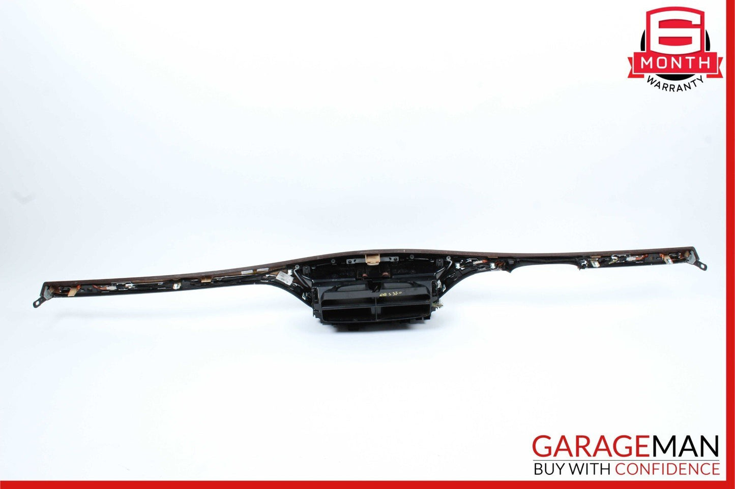 07-14 Mercedes W221 S550 Center Dash Heater Switch Control Panel Assembly Wood