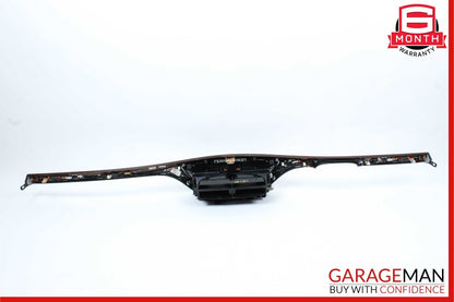 07-14 Mercedes W221 S550 Center Dash Heater Switch Control Panel Assembly Wood