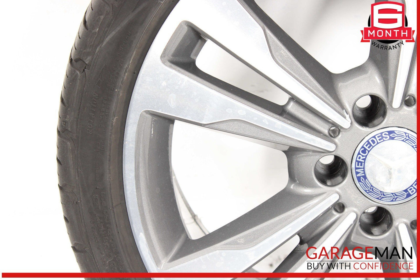 14-17 Mercedes W207 E350 E550 Rear Wheel Tire Rim 8.5 x 18 OEM